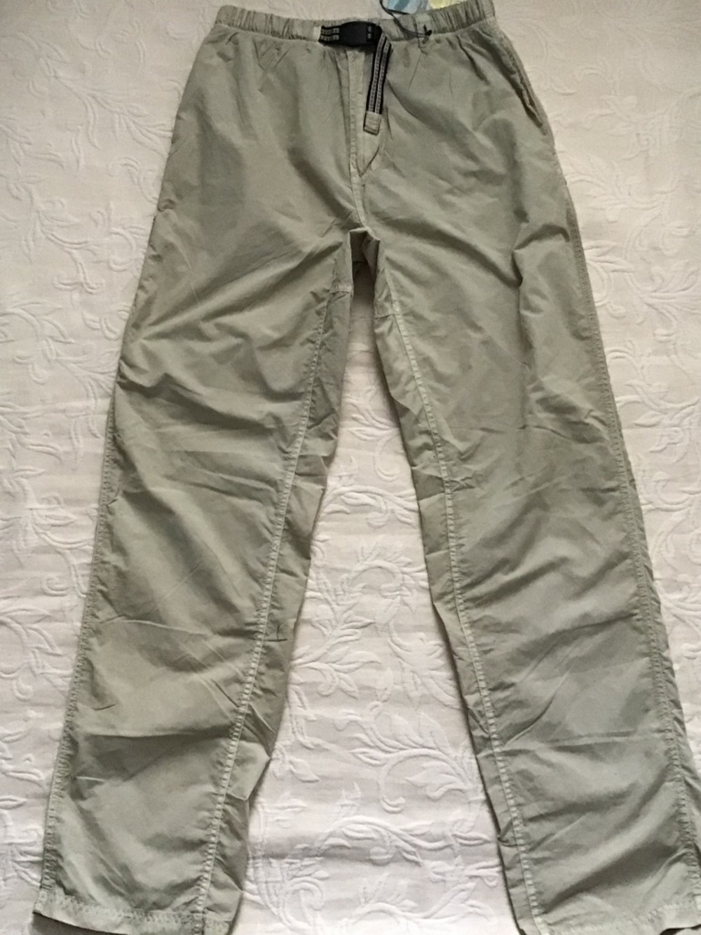 Gramicci cotton twill musoga pants in Stone color